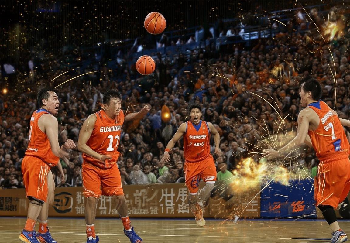 2019 CBA广东新疆巅峰对决：火花四溅，精彩瞬间回顾(图2)